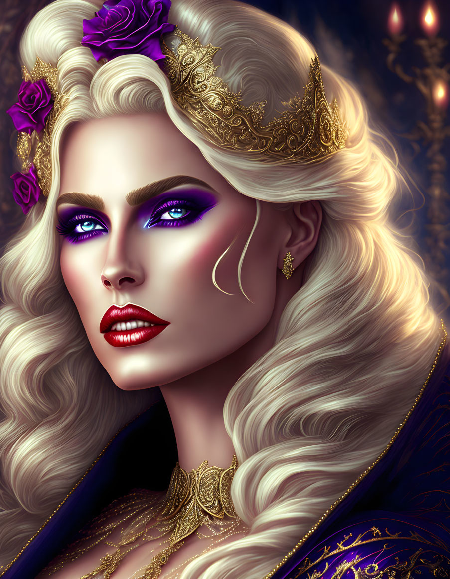 Vampire Princess, Blonde Hair