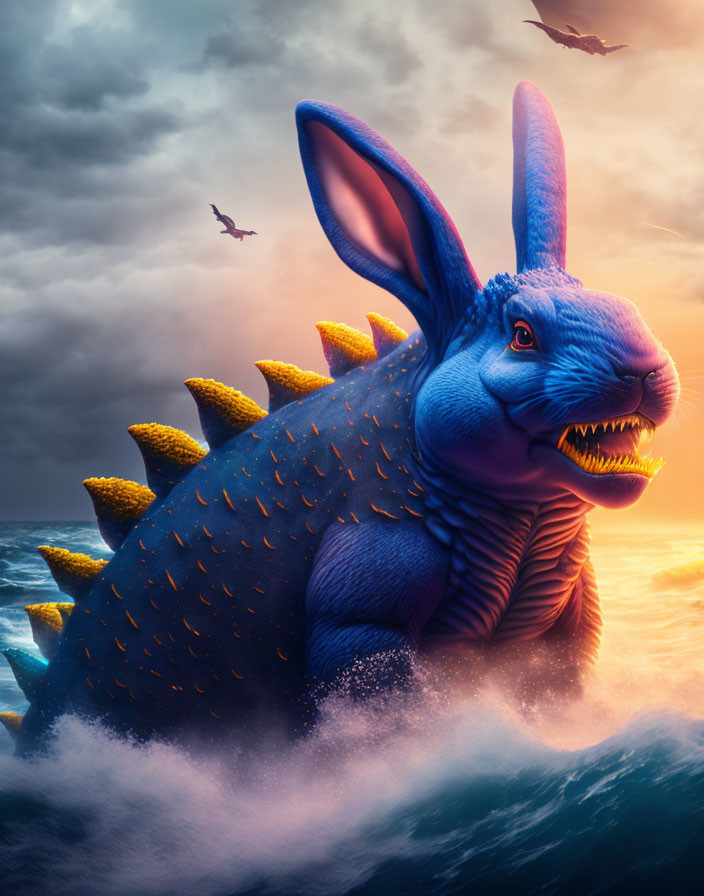 Godzilla rabbit