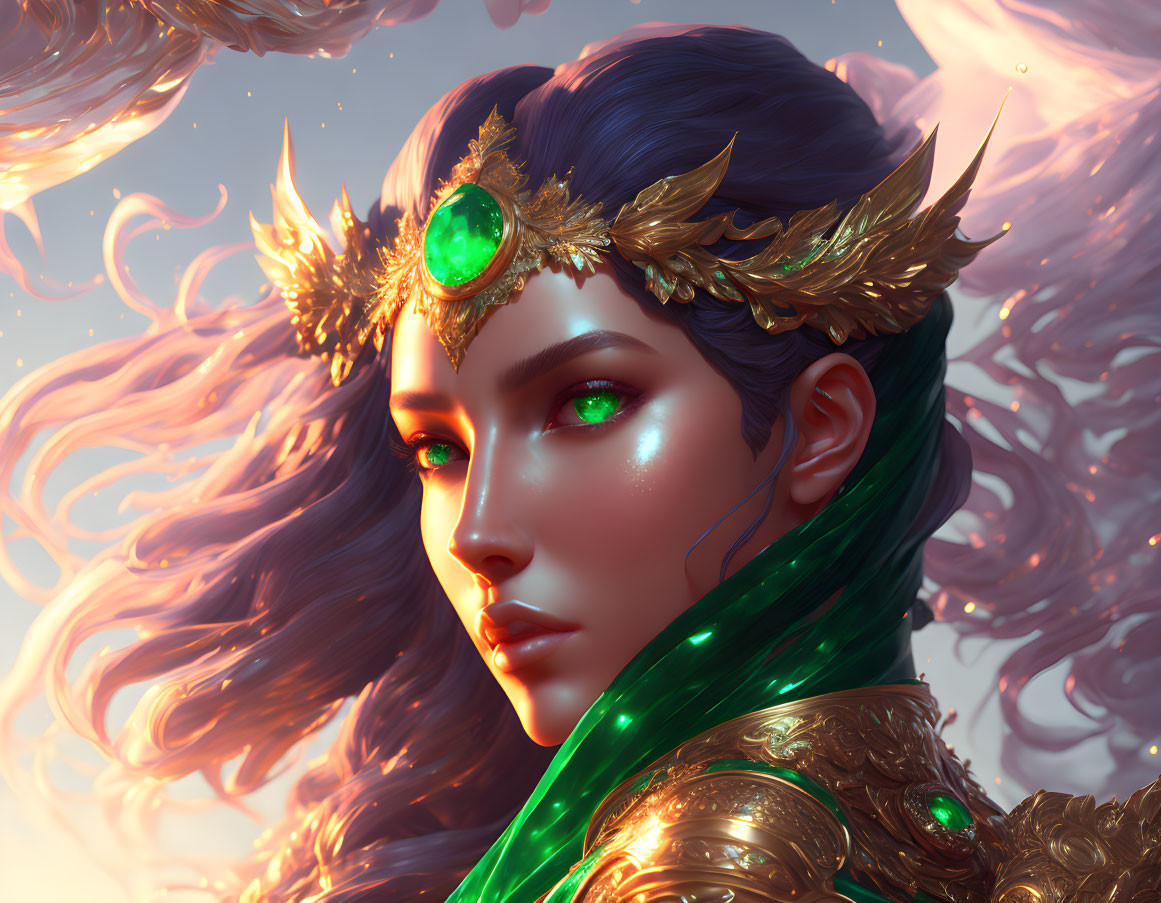Emerald Eyed Queen