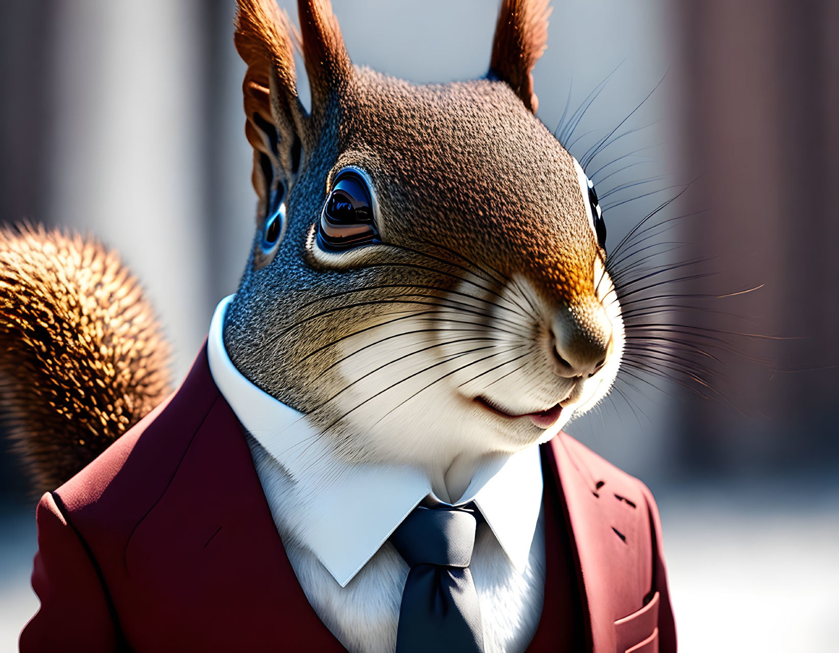 Squirrel in a Suit >:)