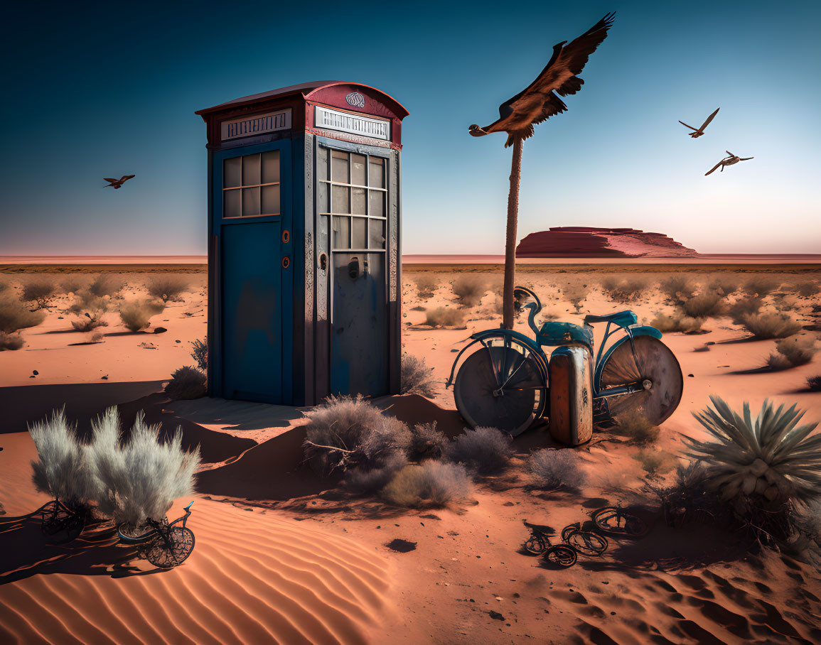 Desert Phone Box