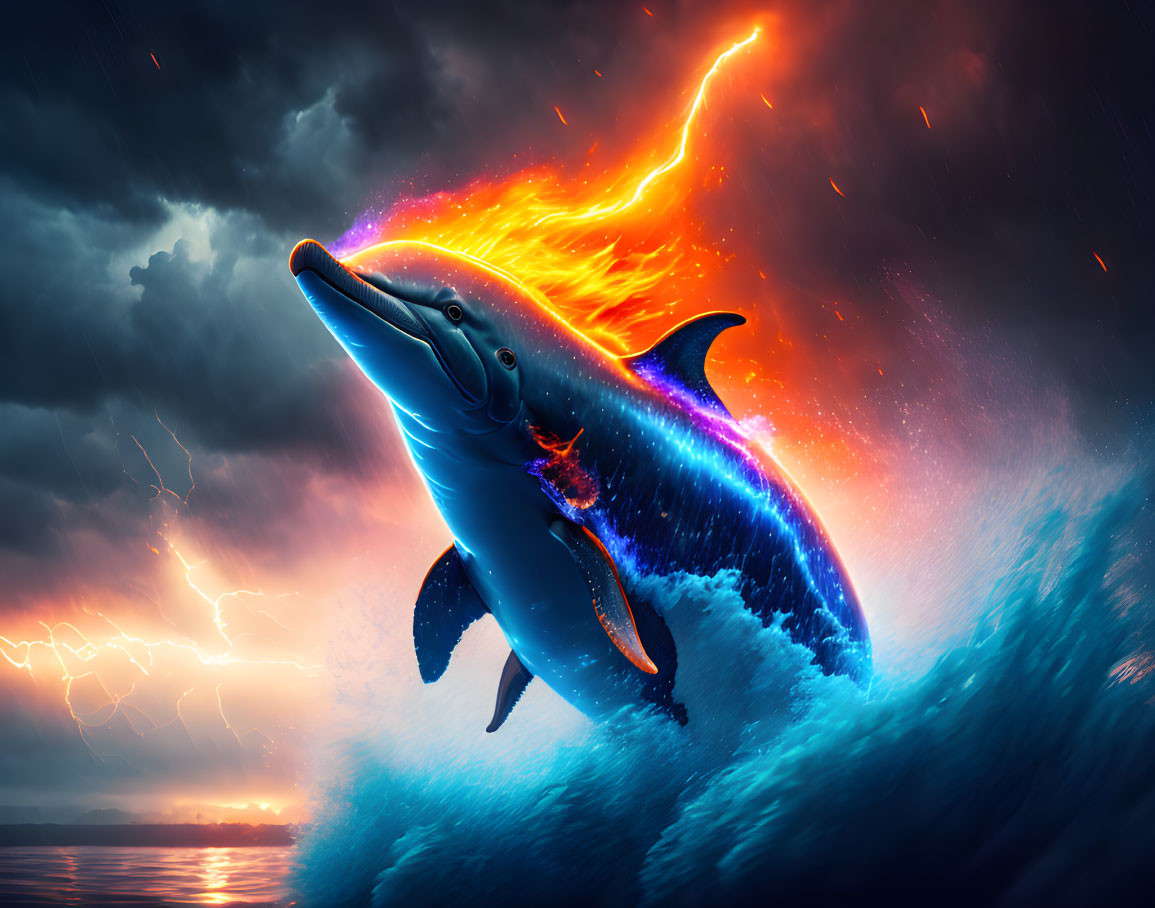 Fire Dolphin
