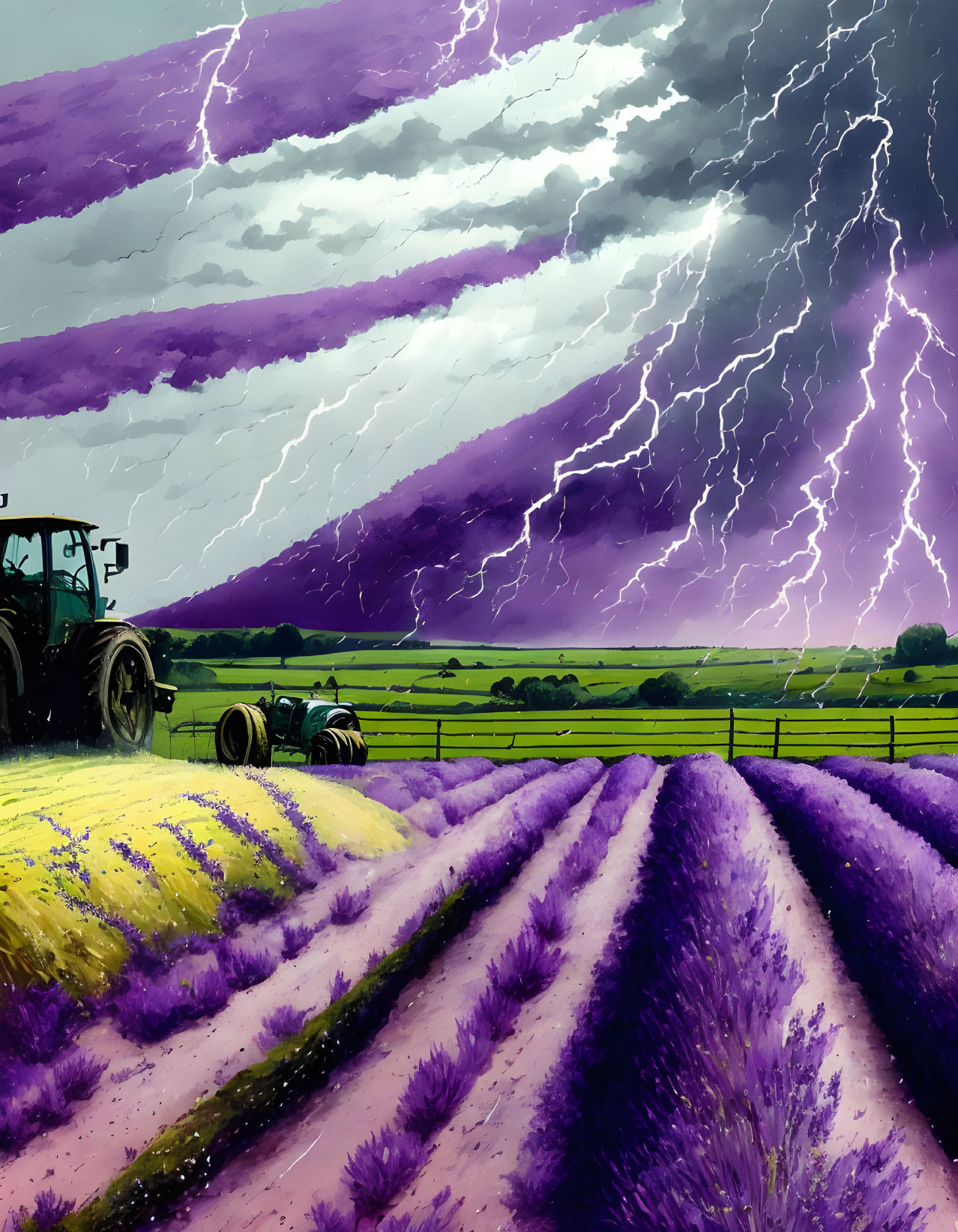 lavender rain © Gerald B. 