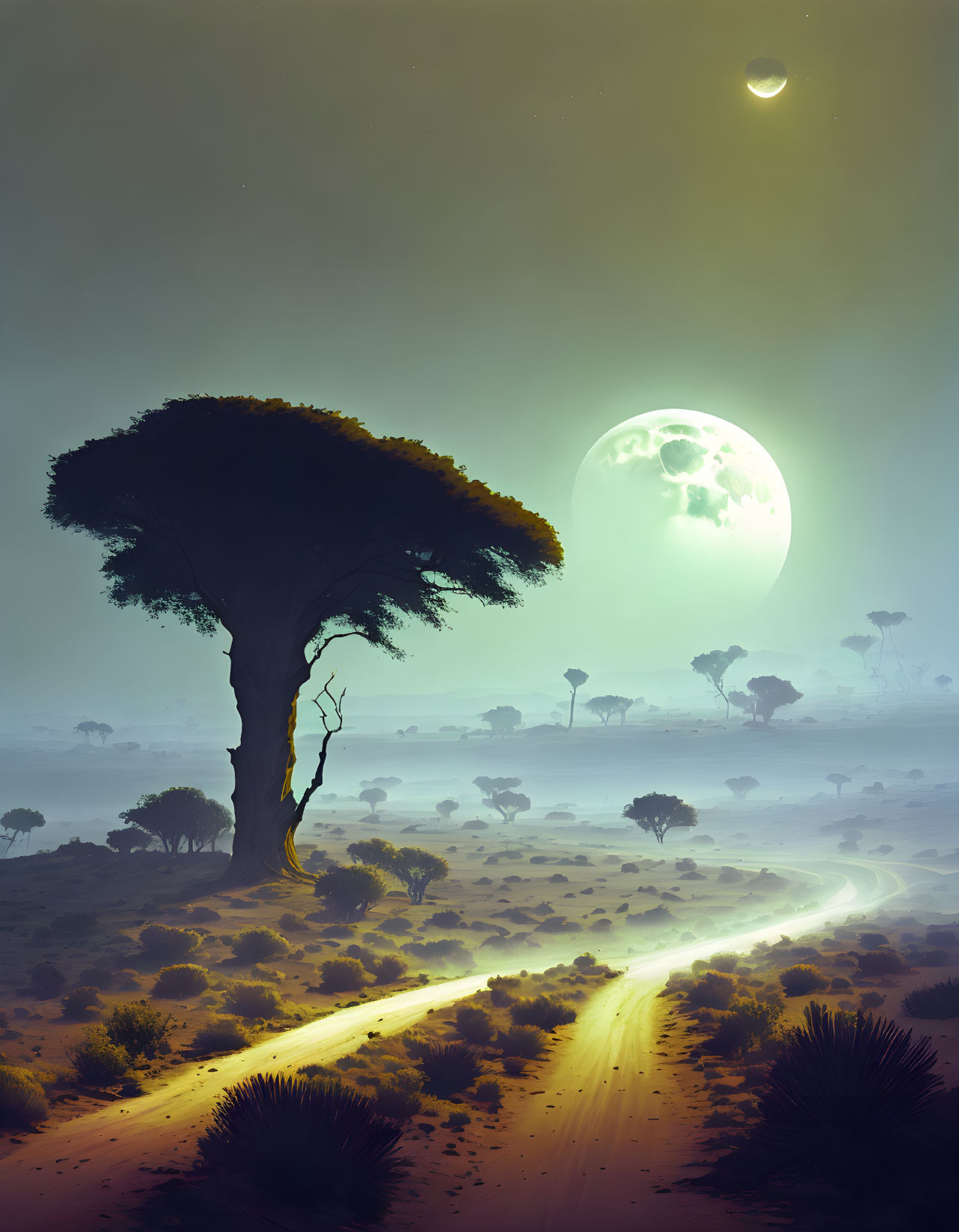 road in the desert © Gerald B.