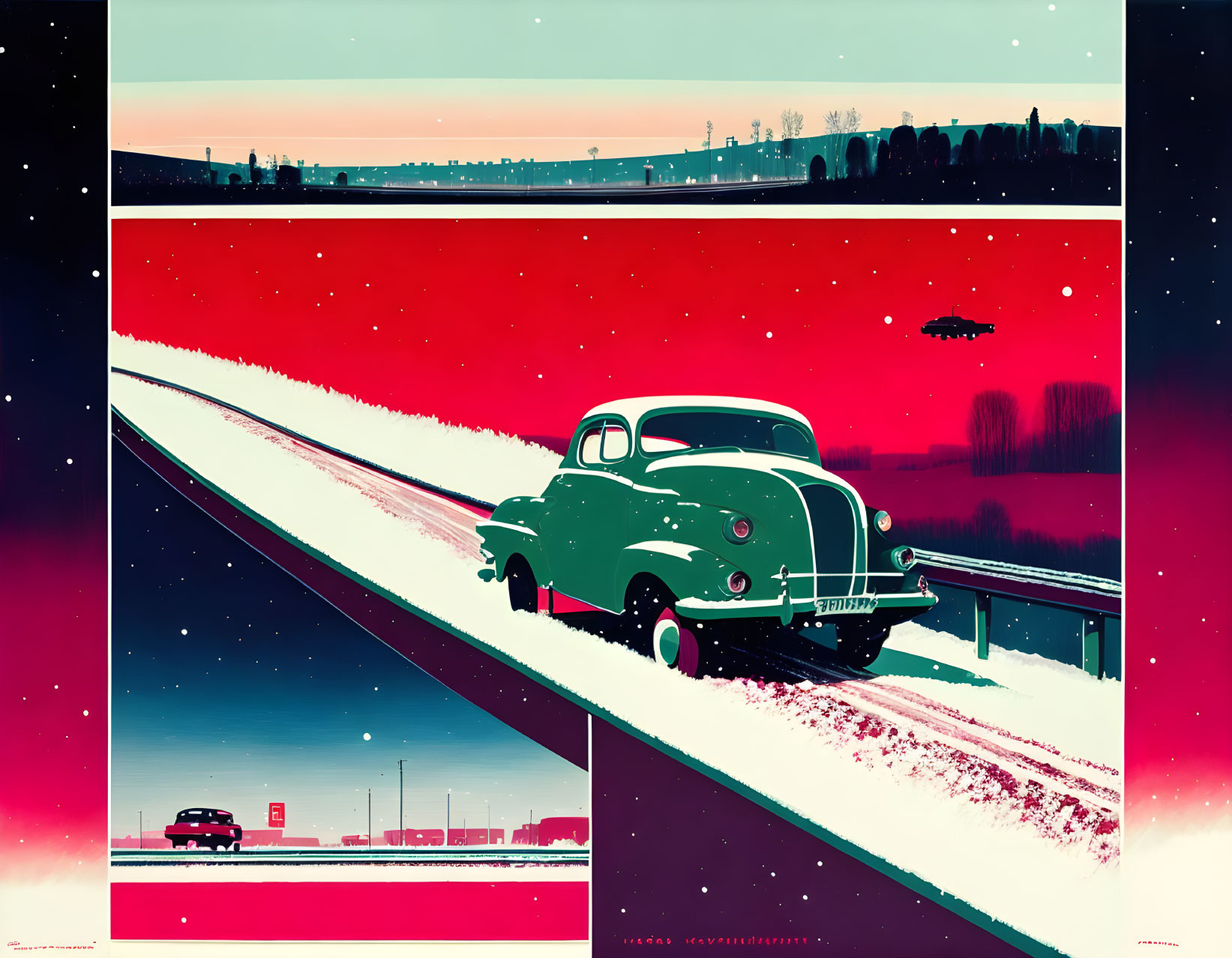 snow highway © Gerald B. 
