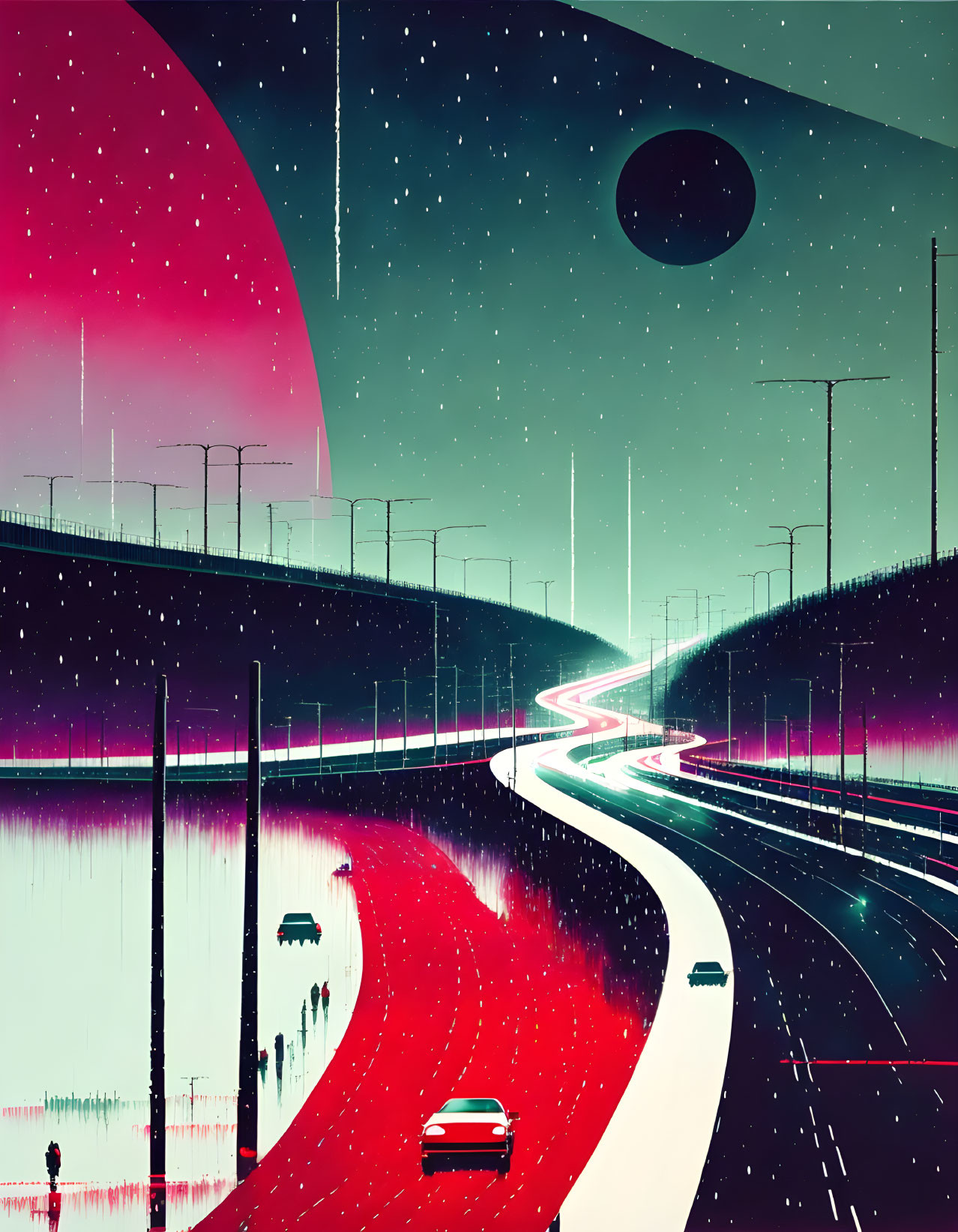 rain highway © Gerald B.