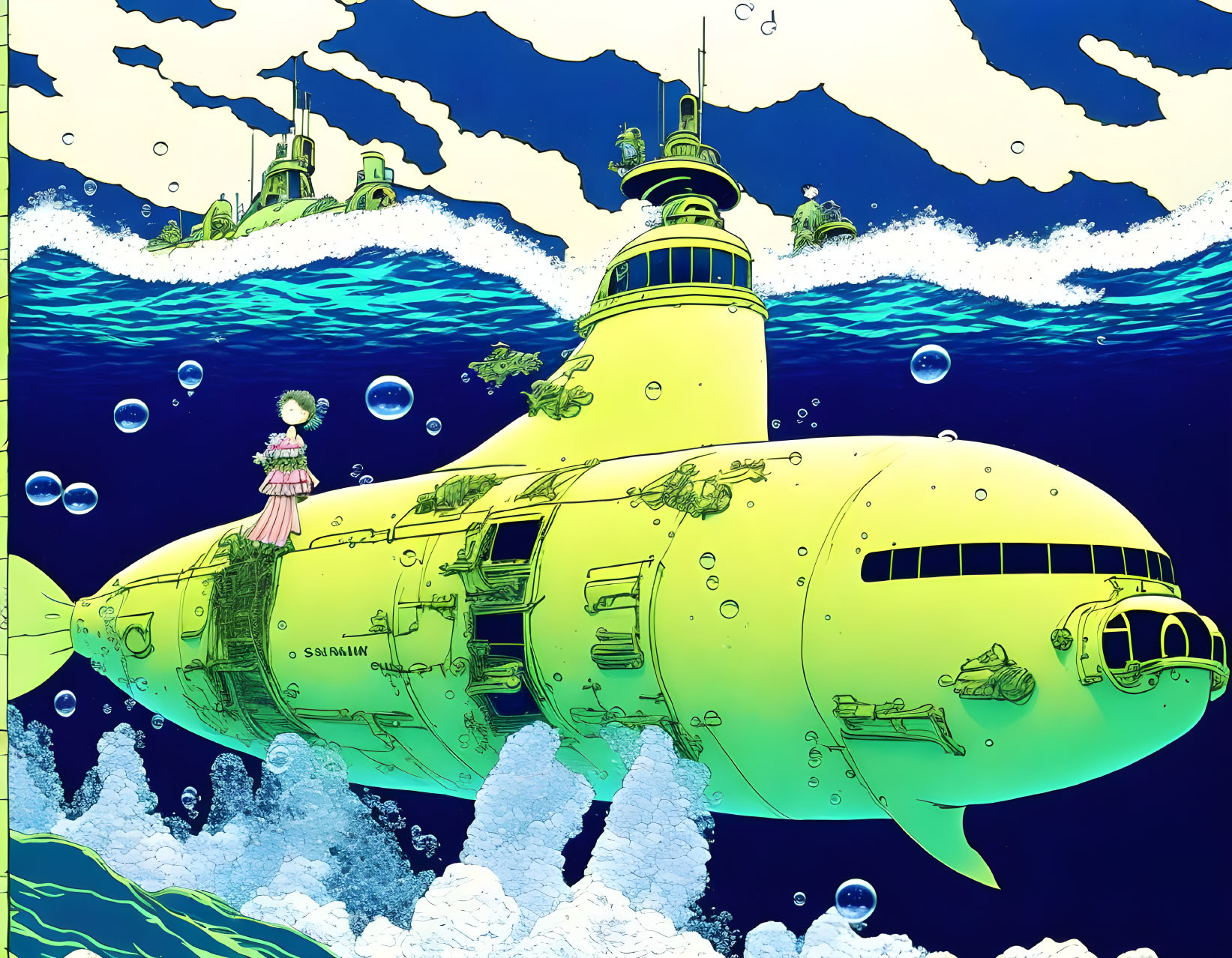 a submarine  © Gerald B.