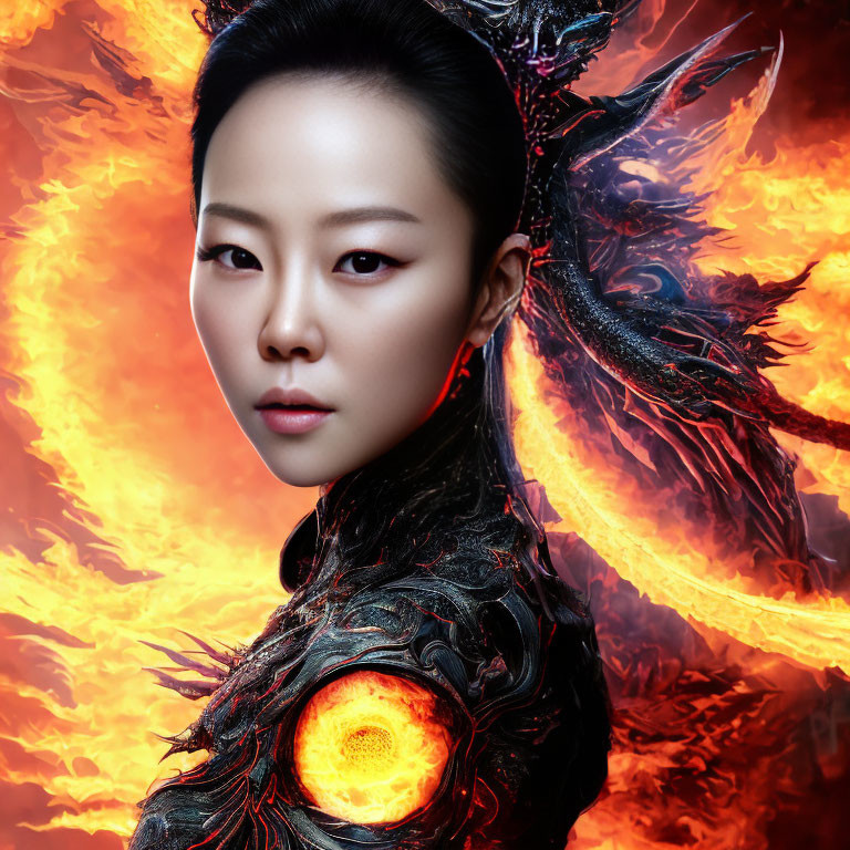 Zhang Ziyi as Dark Dragon Lady 70