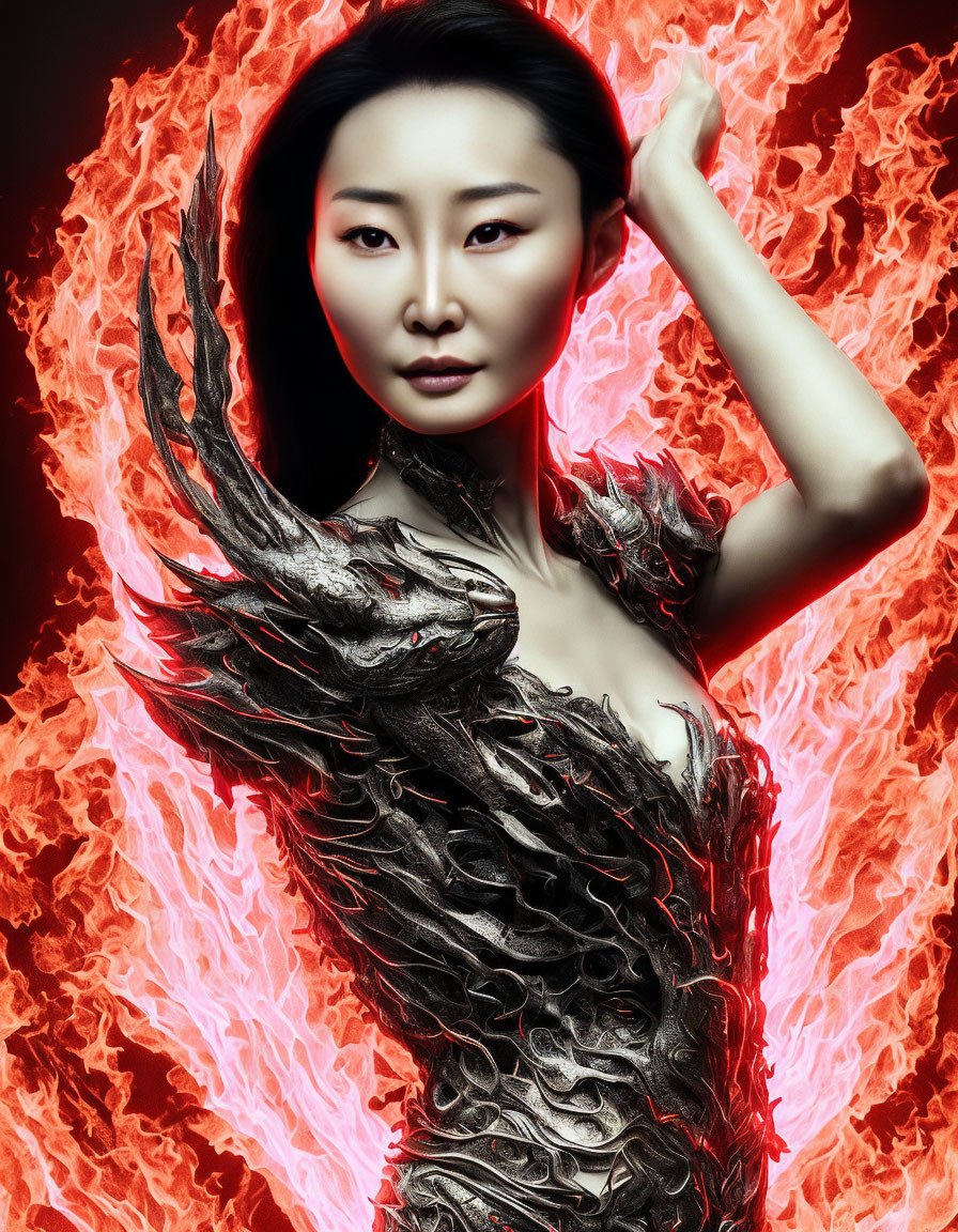 Maggie Cheung as Dark Dragon Lady 4