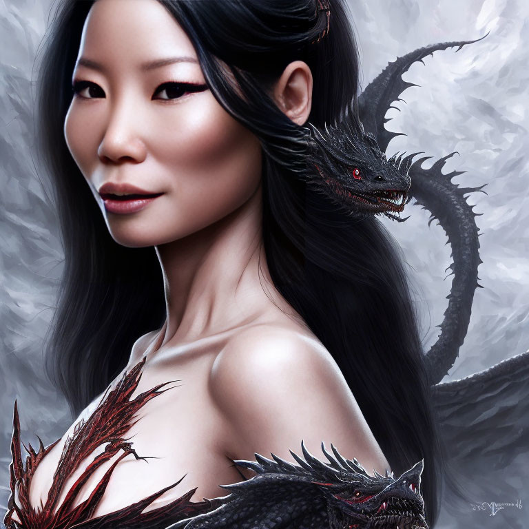 Lucy Liu as Dark Dragon Lady 37