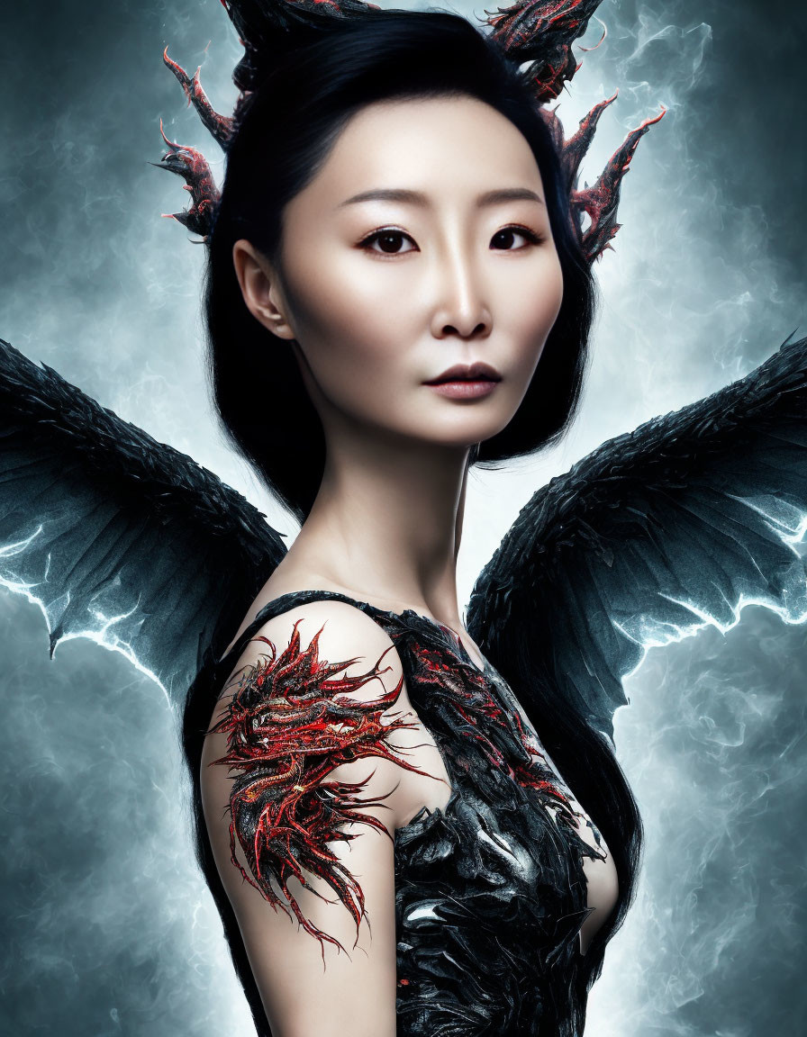 Maggie Cheung as Dark Dragon Lady 6