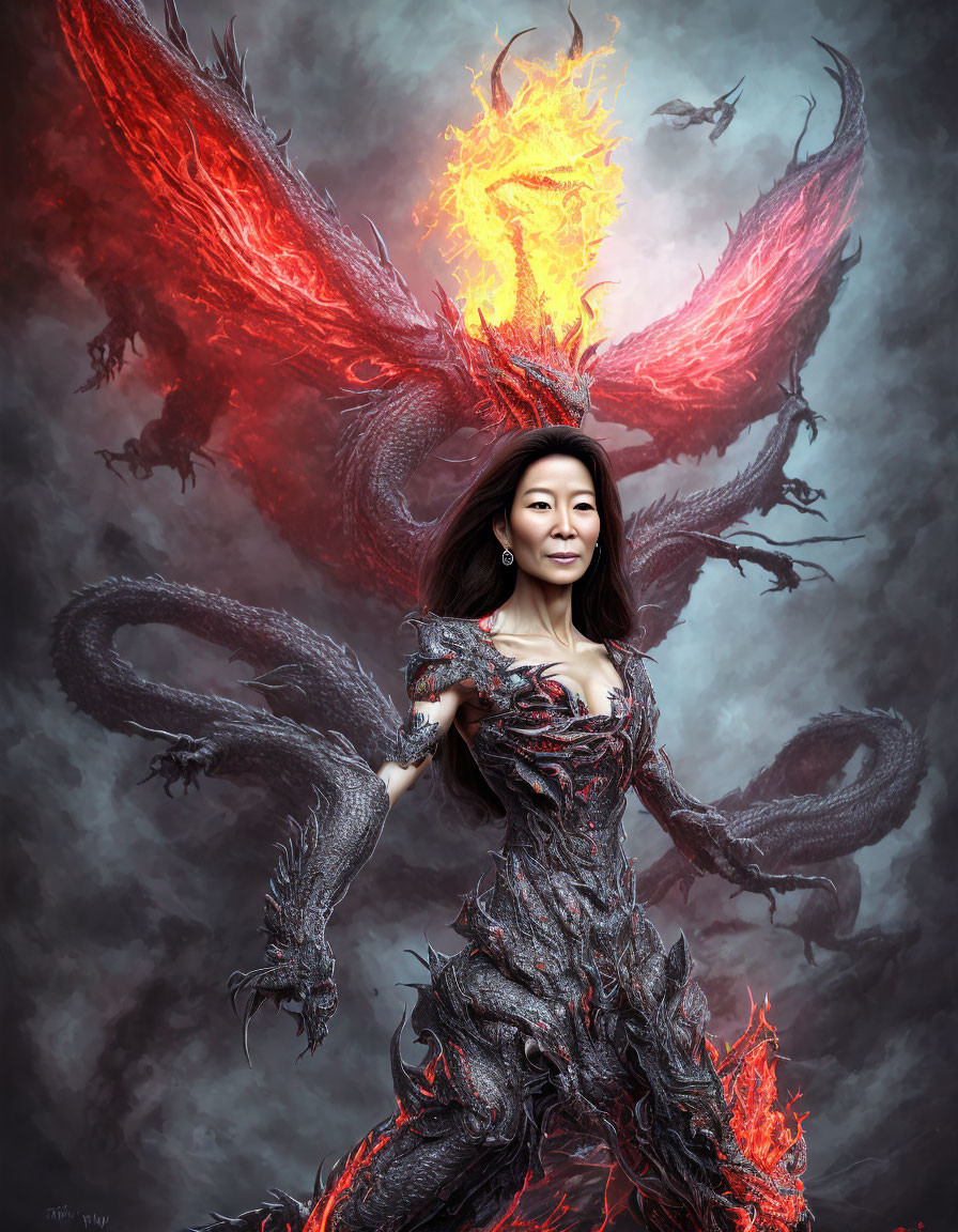 Michelle Yeoh as Dark Dragon Lady 60