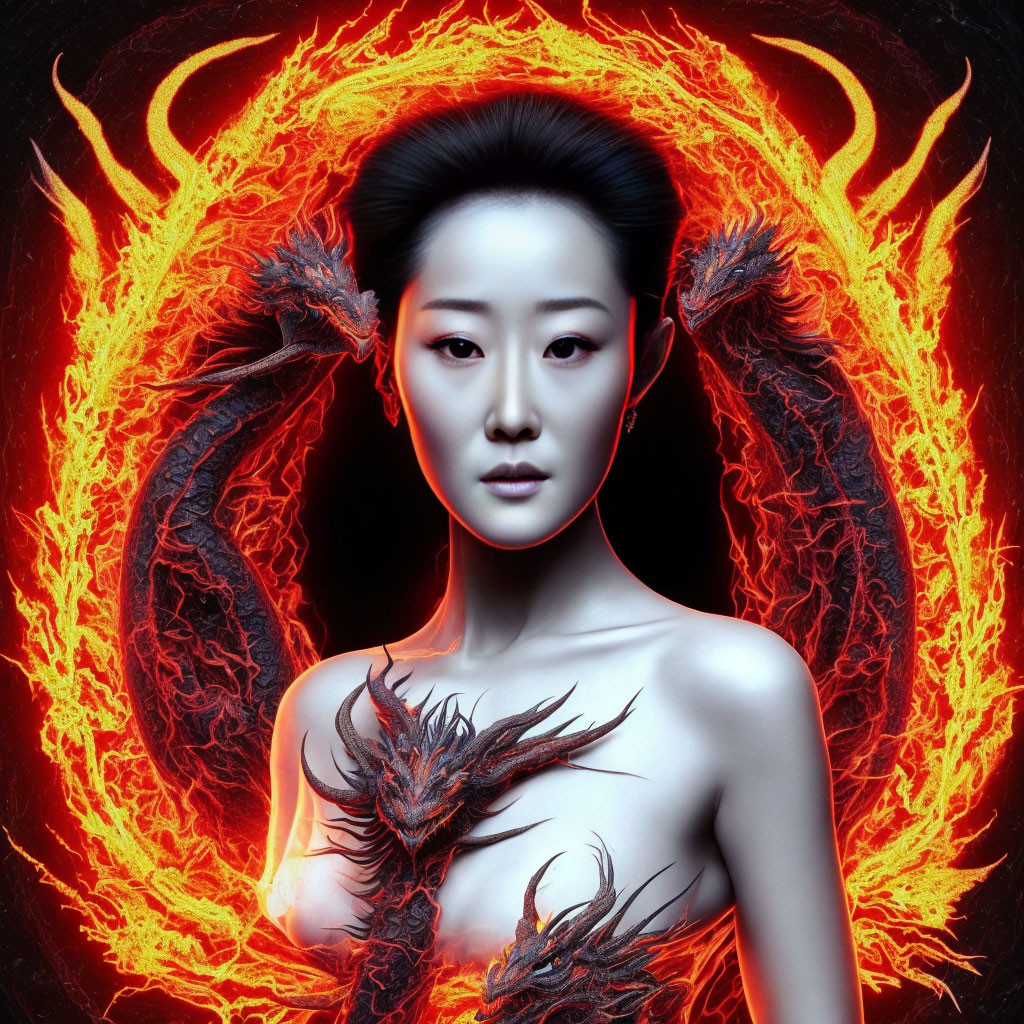 Gong Li as Dark Dragon Lady 53