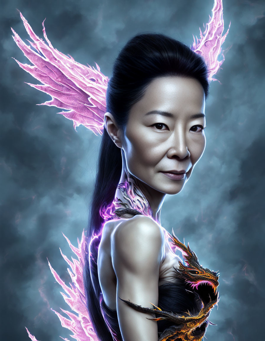 Michelle Yeoh as Dark Dragon Lady 50