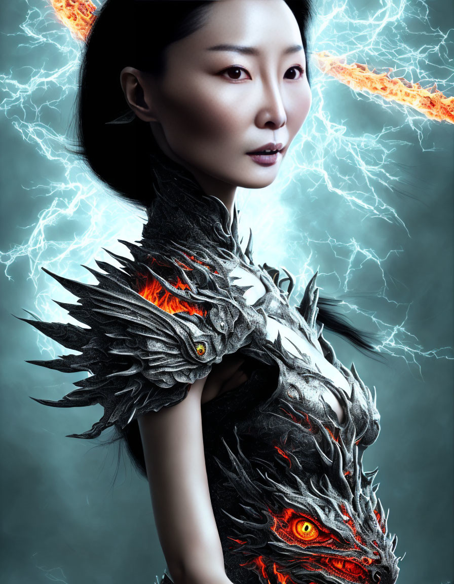 Maggie Cheung as Dark Dragon Lady 86