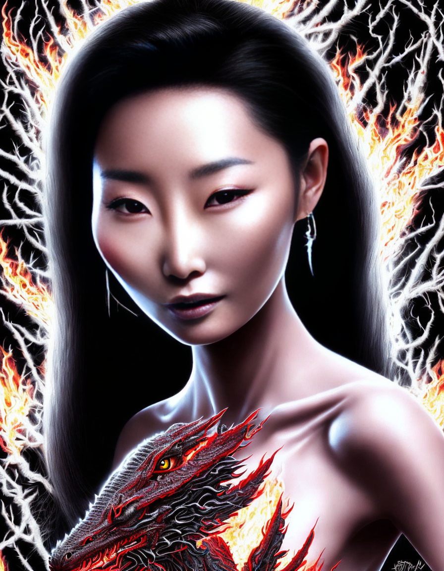 Maggie Cheung as Dark Dragon Lady 16