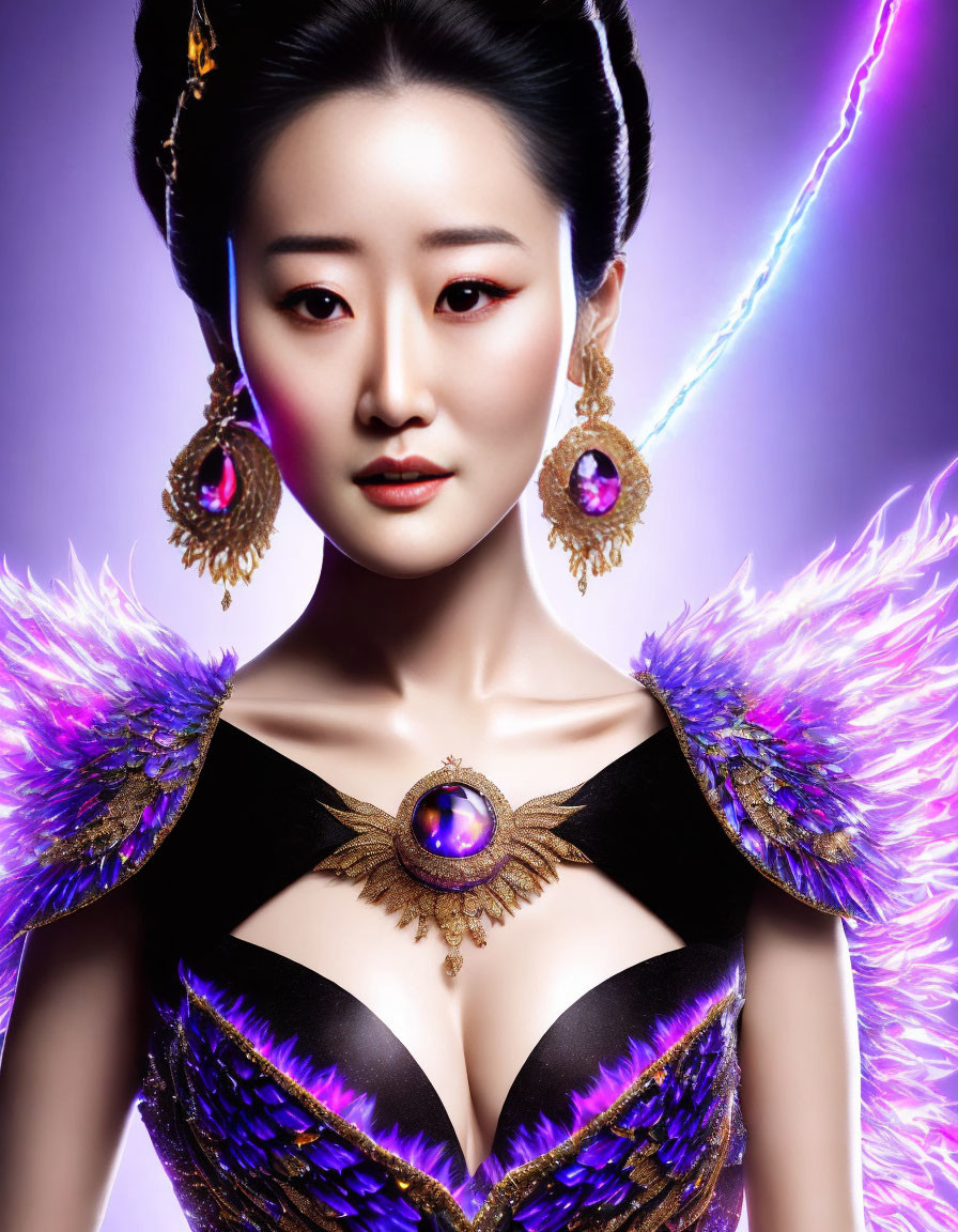 Gong Li as Dark Dragon Lady 57