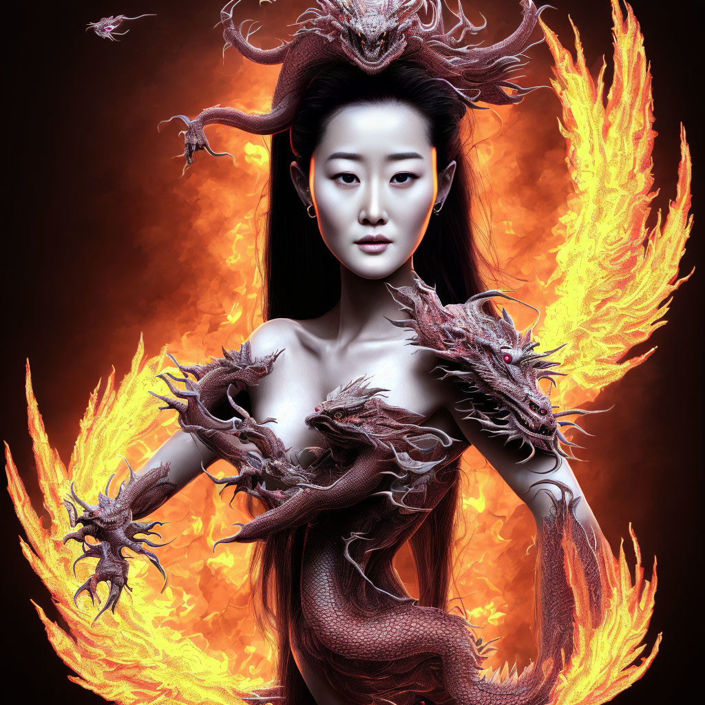 Gong Li as Dark Dragon Lady 72