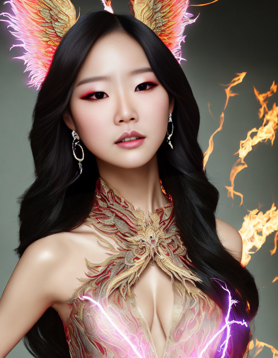  Yunjin Kim as Dark Dragon Lady 19