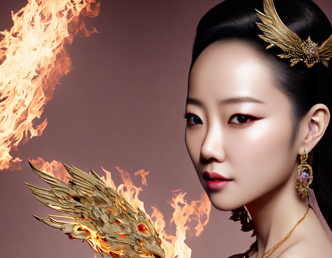 Zhang Ziyi as Dark Dragon Lady 100