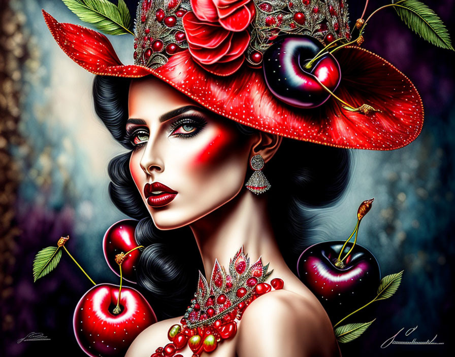 Cherries queen