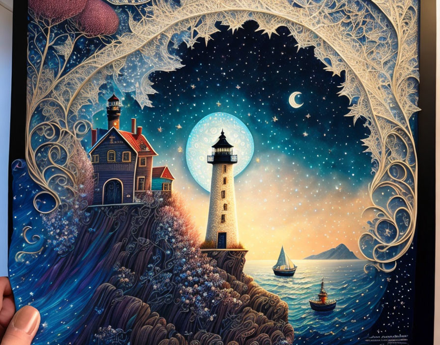 The starry lighthouse