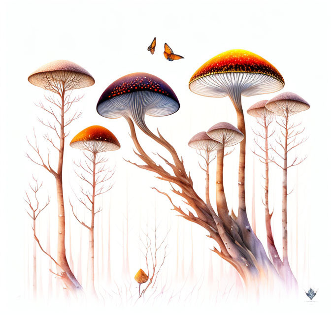 Enchanted Mushroom Grove