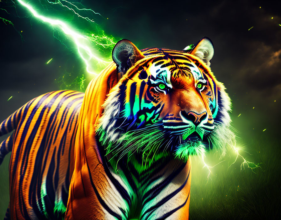 Green Lightning Tiger