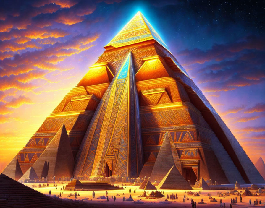 High Tech Pyramid