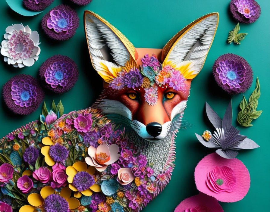 fox & punk Flowers