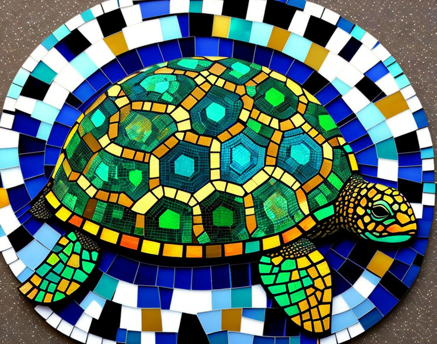 Mosaik turtle