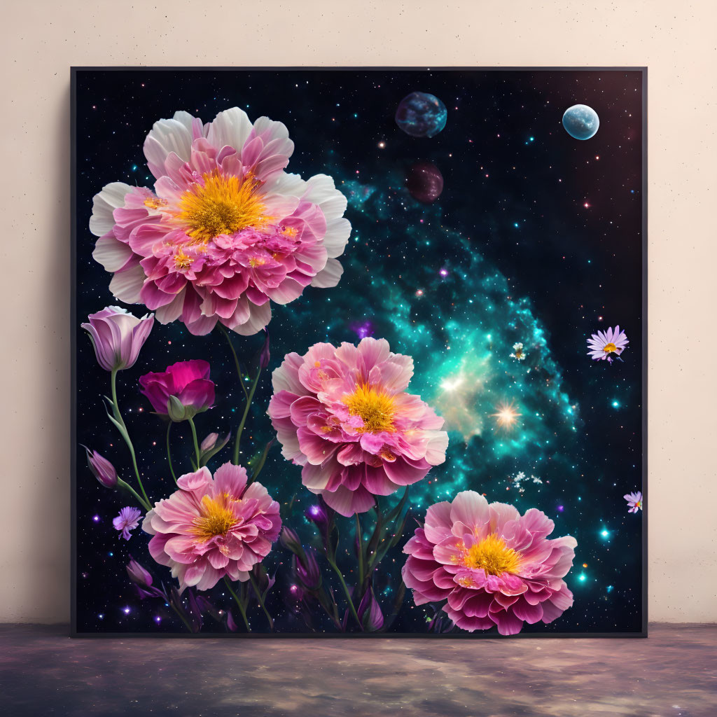 Flowers in space