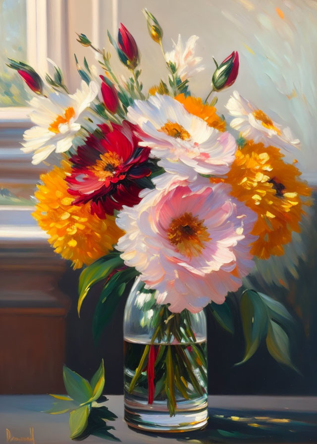 Flowers Impressionistic Manet