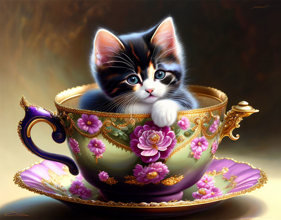 TeaCup Kitty - November 15, 2023