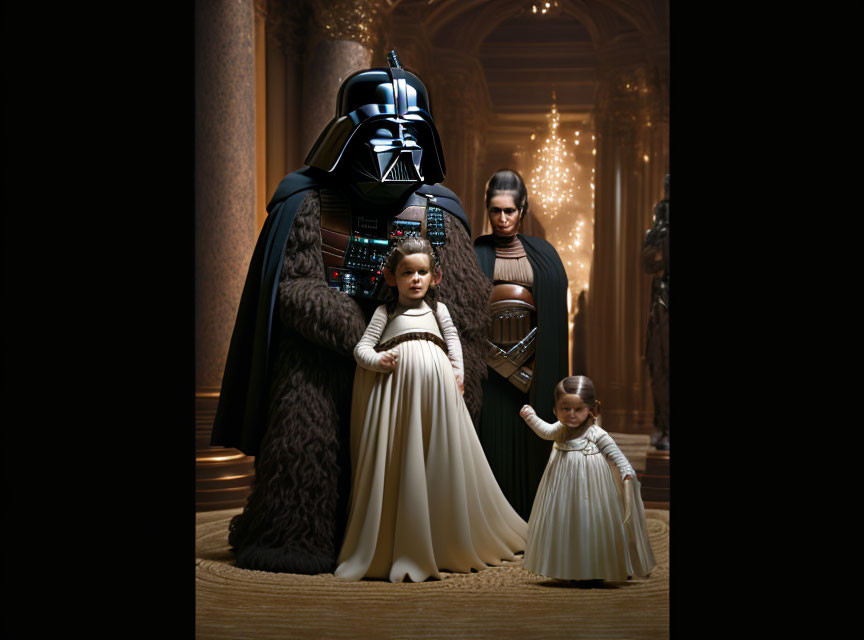 Darth Vader and his daughters