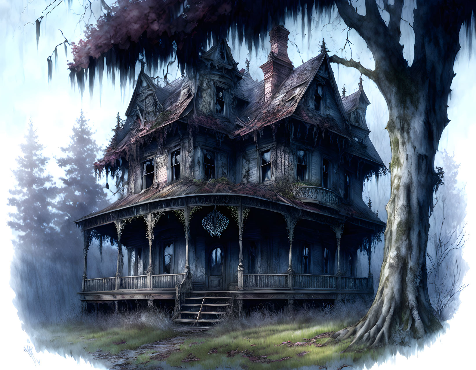 Haunted Victorian house