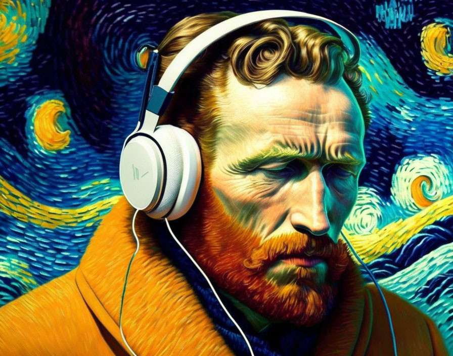 Headphone review by van Gogh: a bit one-sided