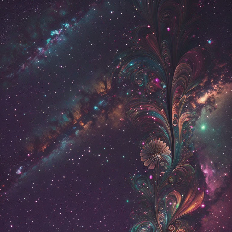 Cosmic flower