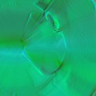 Swirling Green Abstract Background with Light Flares