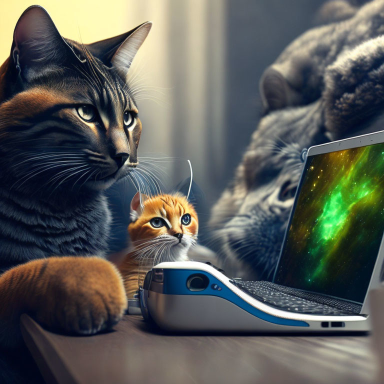 Internet cats. Not mem