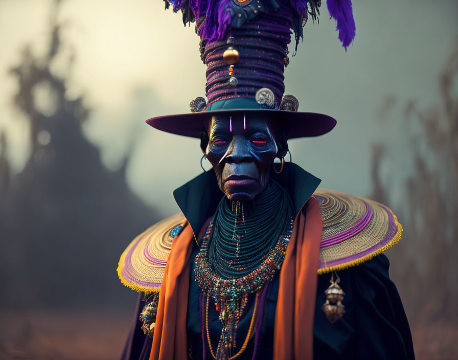 alien oodoo witch doctor