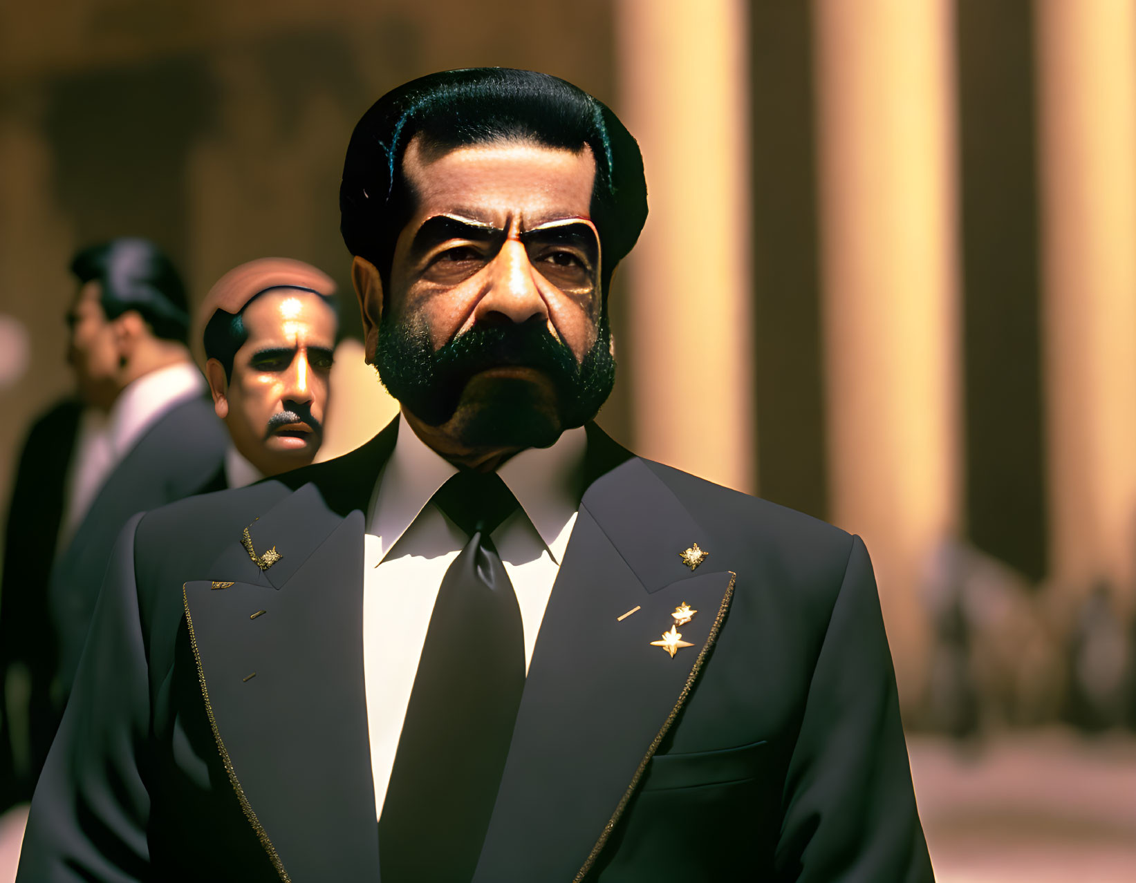Saddam Hussein in Matrix.