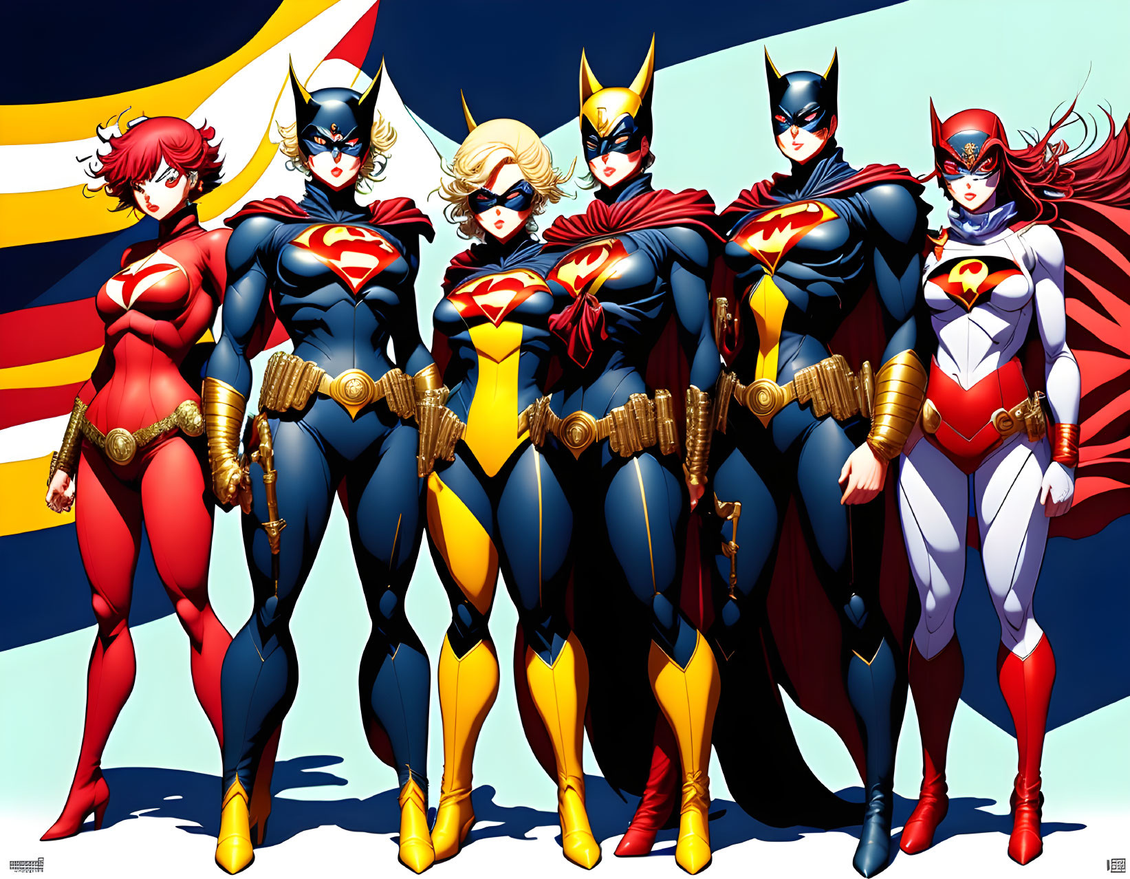 A Famous Anime Female Injustice Society of America