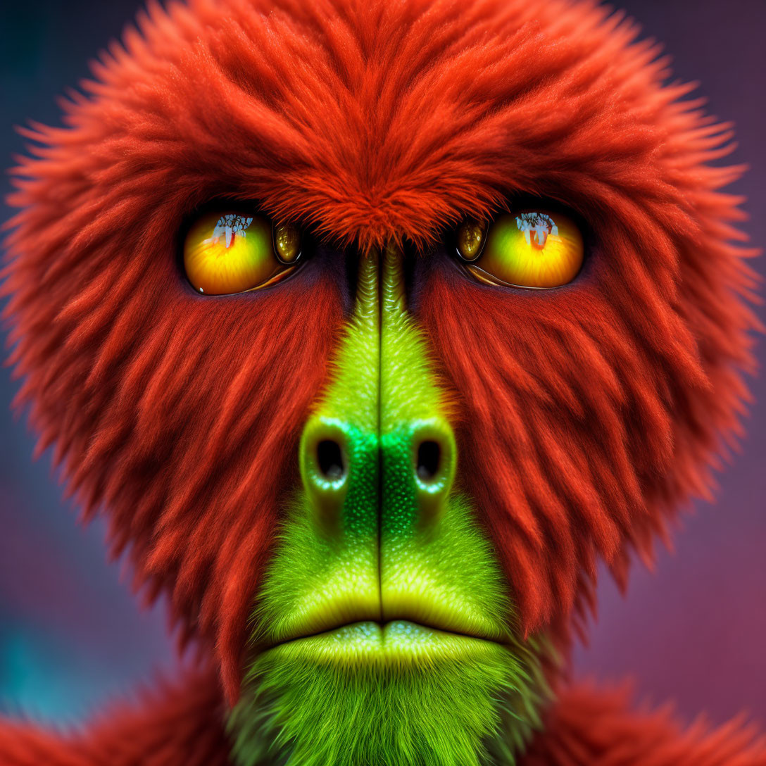 Solemn Red hairy mutant.