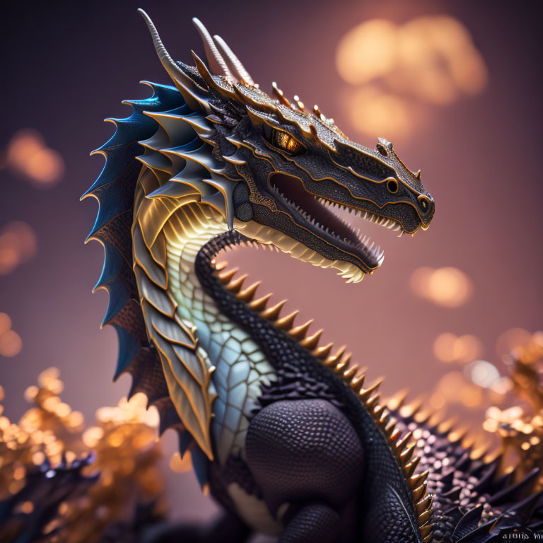 the earth dragon of gold