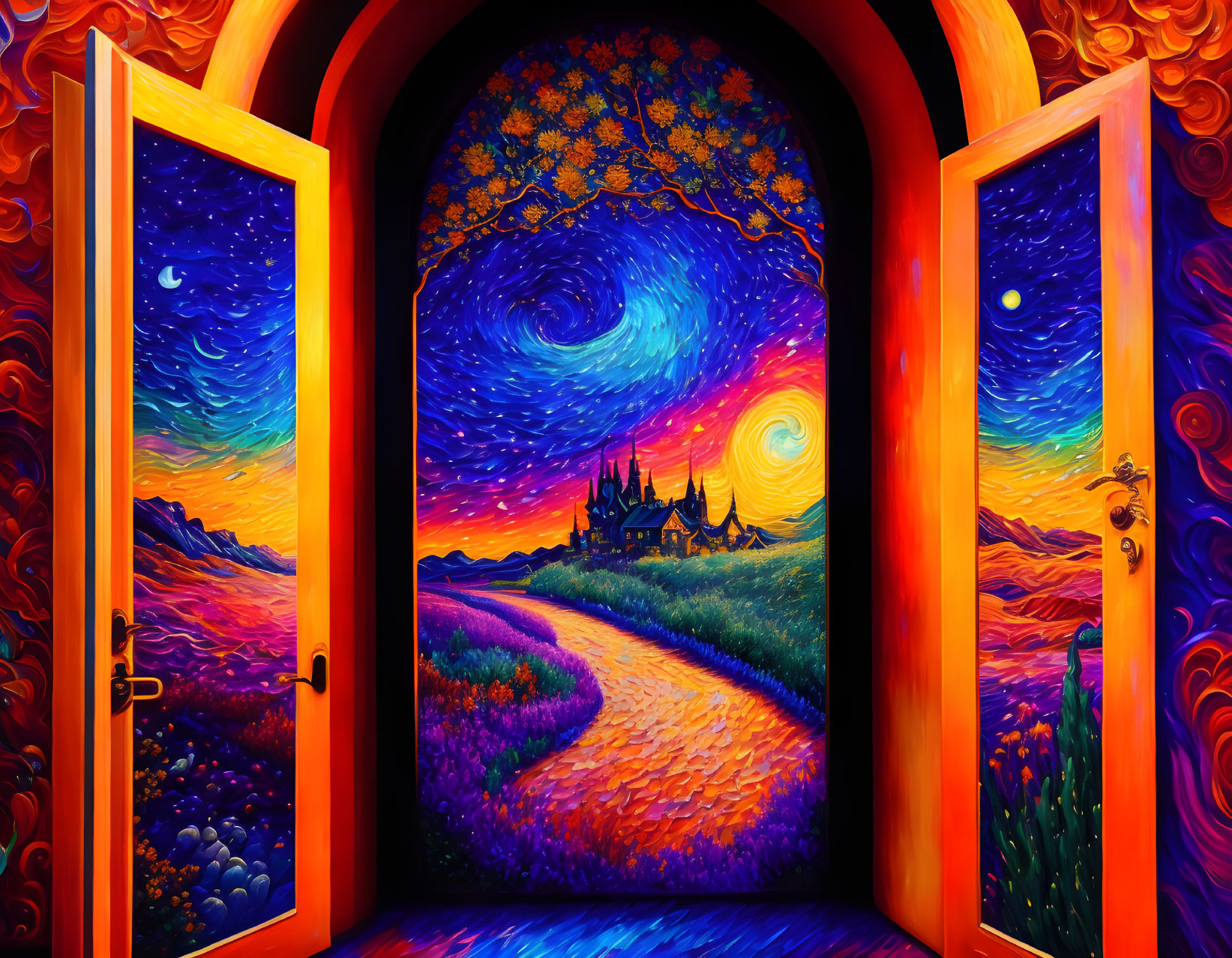 A magical Doorway leading to Another World