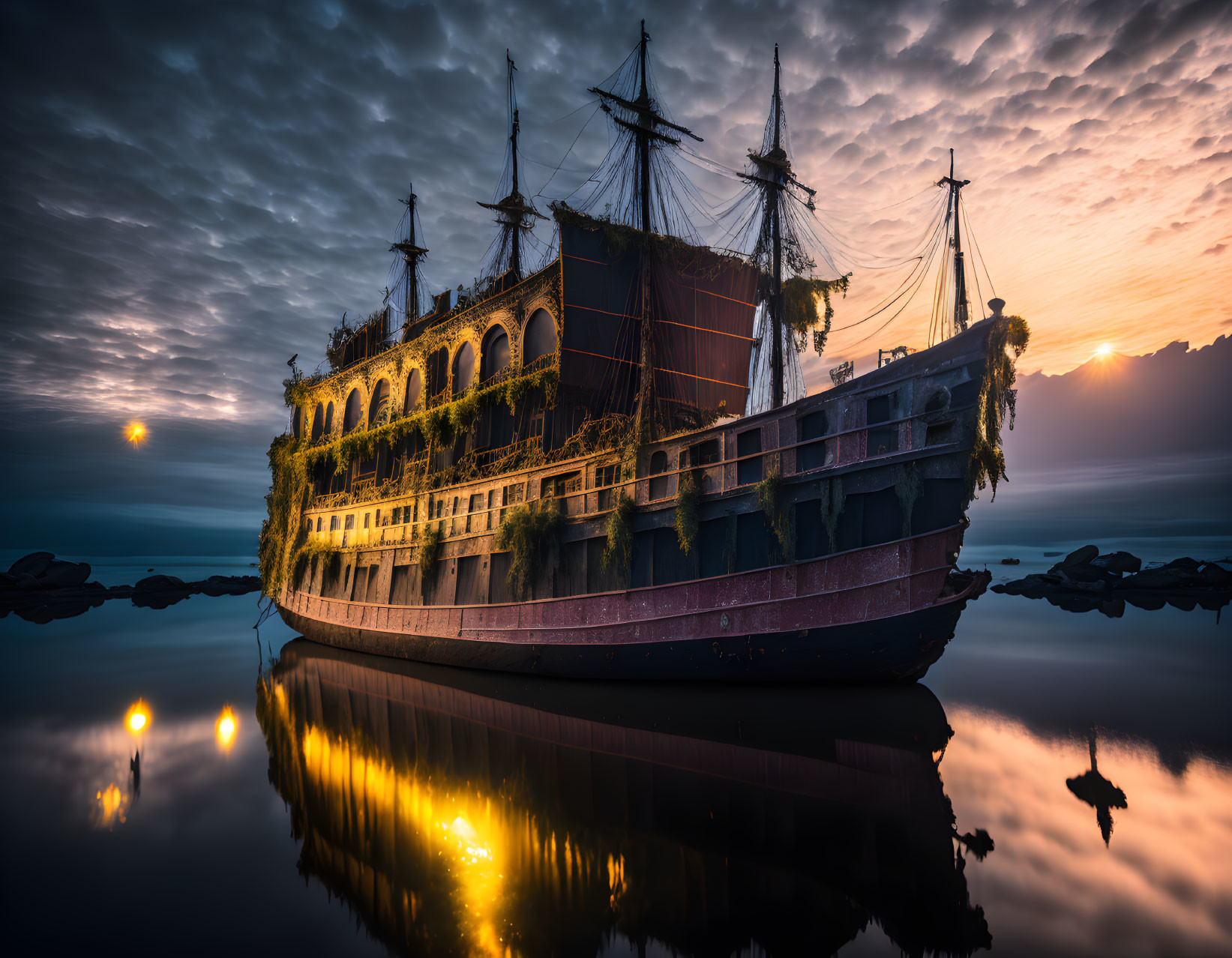 A haunted Ship