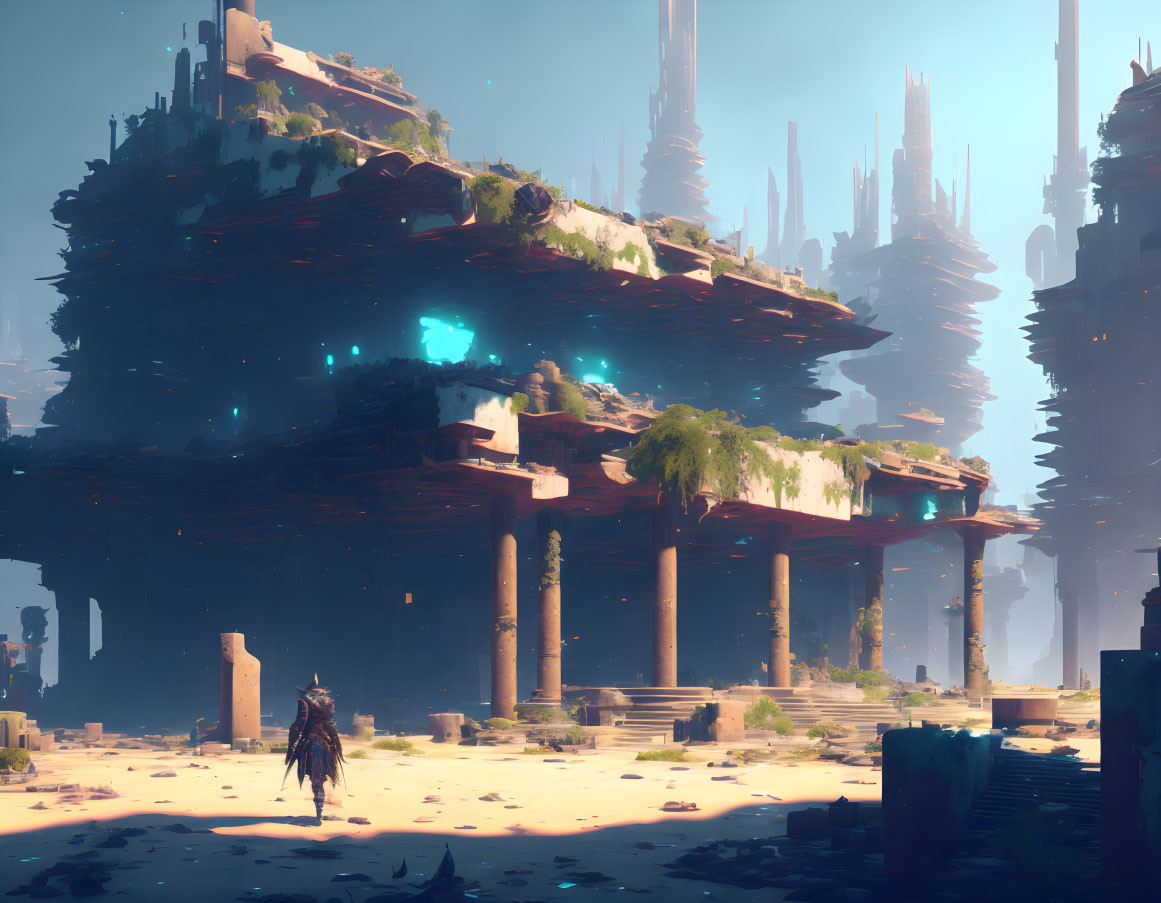 The decaying city of Nessus