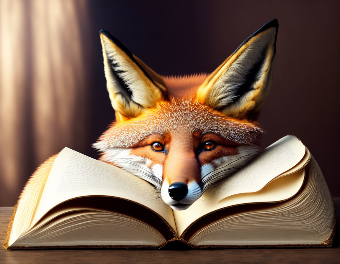 Reading fox