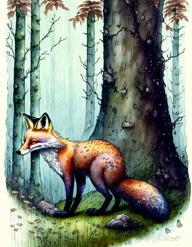 Fox paint